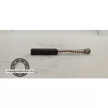Szénkefe 5X6X24 rugós tányéros
