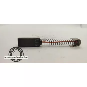 Szénkefe 6.35X9.5X25 drótos rugós füles