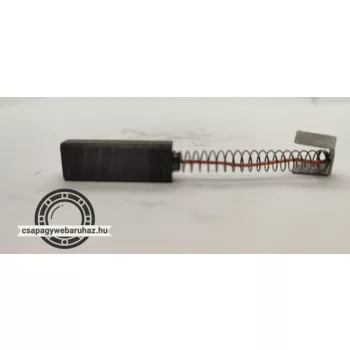 Szénkefe 6.3X10X30 rugós füles