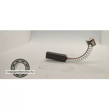 Szénkefe 6.3X10X32 drótos rugós füles