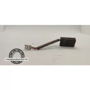 Szénkefe 6.3X12.5X20 burkolt sarus