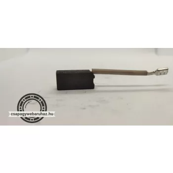 Szénkefe 6.3X12.5X25 burkolt sarus