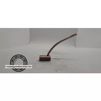 Szénkefe 6.3X6.3X15 oldalt burkolt drótos