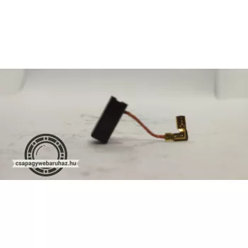 Szénkefe 6.3X6.3X16 oldalt drótos sarus