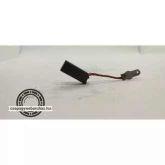 Szénkefe 6.3X8X20 drótos lapkás