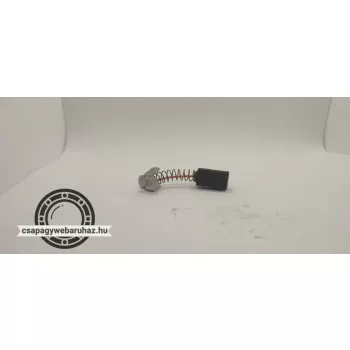 Szénkefe 6.3X9.5X20 drótos rugós füles