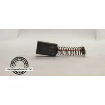 Szénkefe 6X11X18 drótos rugós tányéros