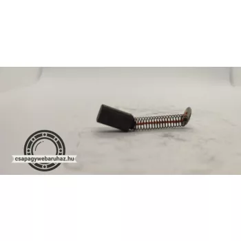 Szénkefe 6X7X15 rugós tányéros