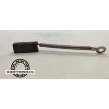 Szénkefe 6X8X20 burkolt szemes sarus