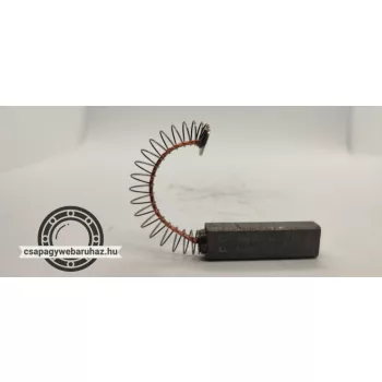 Szénkefe 6X9X32 drótos rugós tányéros