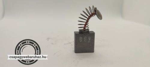 Szénkefe 7X15X17 drótos rugós tányéros
