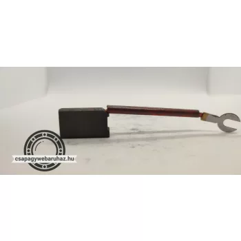 Szénkefe 7X15X25 burkolt sarus