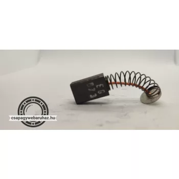 Szénkefe 8X12X20 rugós tányéros