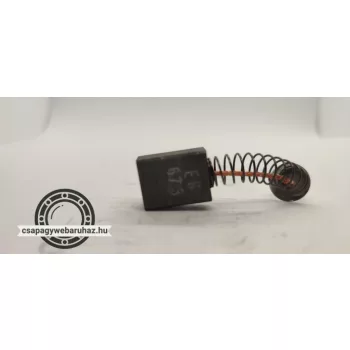 Szénkefe 8X14.5X20 rugós tányéros