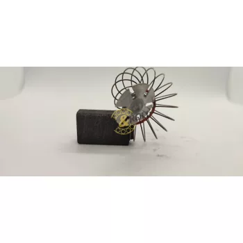 Szénkefe 8X16X27.5 rugós tányéros