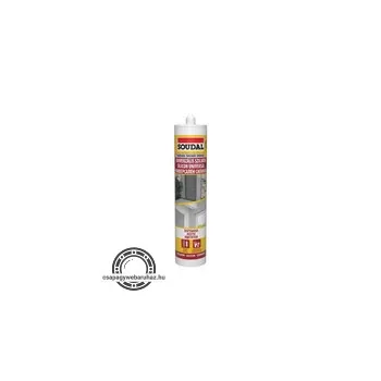 Soudal Univerzális szilikon transzparens 280ml , ecetsavas