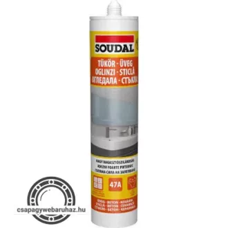 Soudal tükörragasztó 280ml 47A