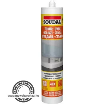 Soudal tükörragasztó 280ml 47A