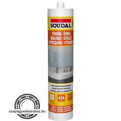 Soudal tükörragasztó 280ml 47A