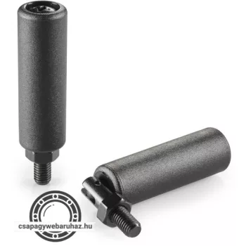   Tekerőkar M136 kar átmérő:26 hossz:89mm  ,apa kivitel , M10X15 ,forgó és összecsukható fogantyú