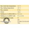   Tömítő lemez TEMAFAST ECONOMY 0,5mm 1500X1500 tábla , TEMAC