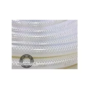 Gumi szilikon tömlő 6/13MM , szöveterősítéses 9,3 bar