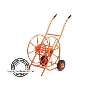   Tömlőkocsi fém dobbal , tömlő kapacitás:1˝=100fm , 415