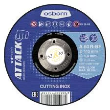 VÁGÓKORONG 115X1.8X22.2 CSEMPE