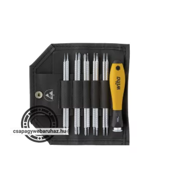   WIHA SYSTEM 4 ESD csavarhúzó készlet 11r. SL+PH+T+SW 2691T11ESD/No.31499