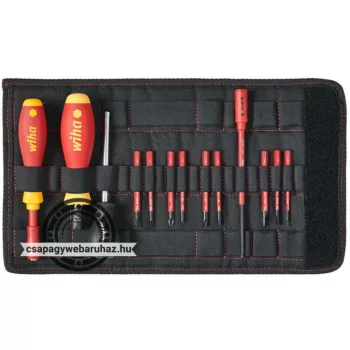   WIHA TorqueVario-S VDE nyomaték csavarhúzó készlet 13r. SL+PH+PZ+SL/PZ 0,8-5,0Nm 2872T13/No.40674