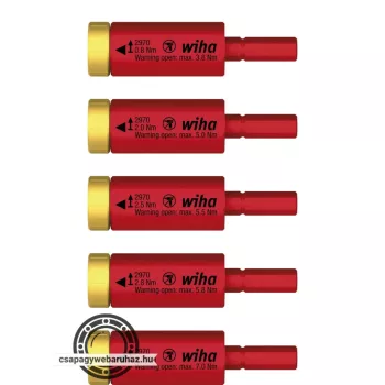   WIHA easyTorque electric nyomaték adapter készlet 5r. 0,8-4Nm 29701S5/No.41479