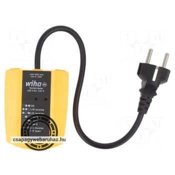 WIHA aljzat teszter 230V AC CAT II SB25561/No.45220
