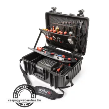   WIHA XL klímaszerelő HVAC szerszámkoffer 113r. 30072201/No.45237