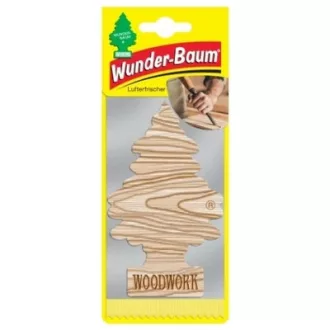   Autóillatosító Wunder-Baum WOODWORK , megmunkált fa illat