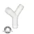 Tömlőtoldó Y-elágazó 12mm műanyag