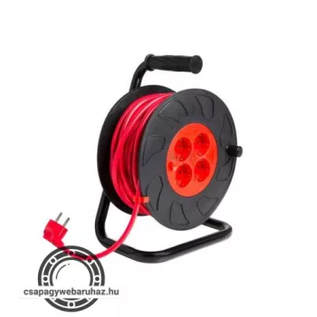 Z-TOOLS kábeldob műa, PVC szig. kábellel 25m 3x1,5 230V