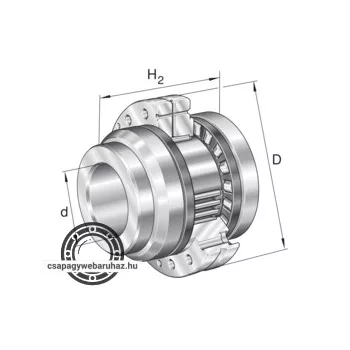ZARF 2068 L-TV-A INA axiális/radiális csapágy