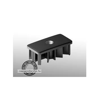   ZÁRTSZELVÉNY DUGÓ 30X50 M10 téglalap alakú 1-2,5 mm zártszelvény falvastagságig , anya menetátmérő:M10 , teherbírás:400kg