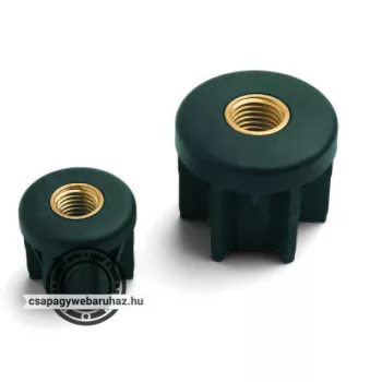   ZÁRTSZELVÉNY DUGÓ TCM64 hengeres D=30MM d2=25mm M8 , teherbírás:450kg , zártszelvény falvastagság:2,5mm