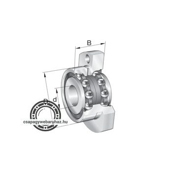 ZKLFA 1050-2RS INA csapágyegység , ferdehatásvonalú