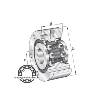 ZKLF 50140 2Z-XL INA axiális ferdehatásvonalú csapágy