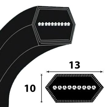 AA (13X10) ékszíj profil